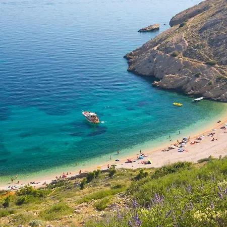 House In With Sea View, Terrace, Air Conditioning, W-lan 3672-1 Vrbnik