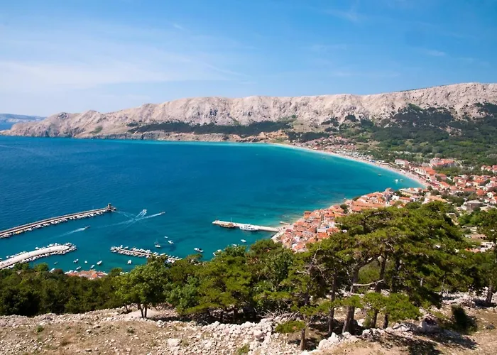 House In With Sea View, Terrace, Air Conditioning, W-lan 3672-1 * Vrbnik